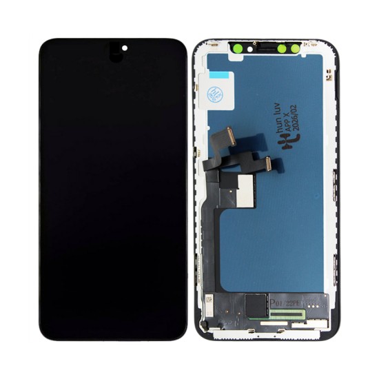 Touch+Display Apple iPhone XS (HUN LUV FHD) Preto